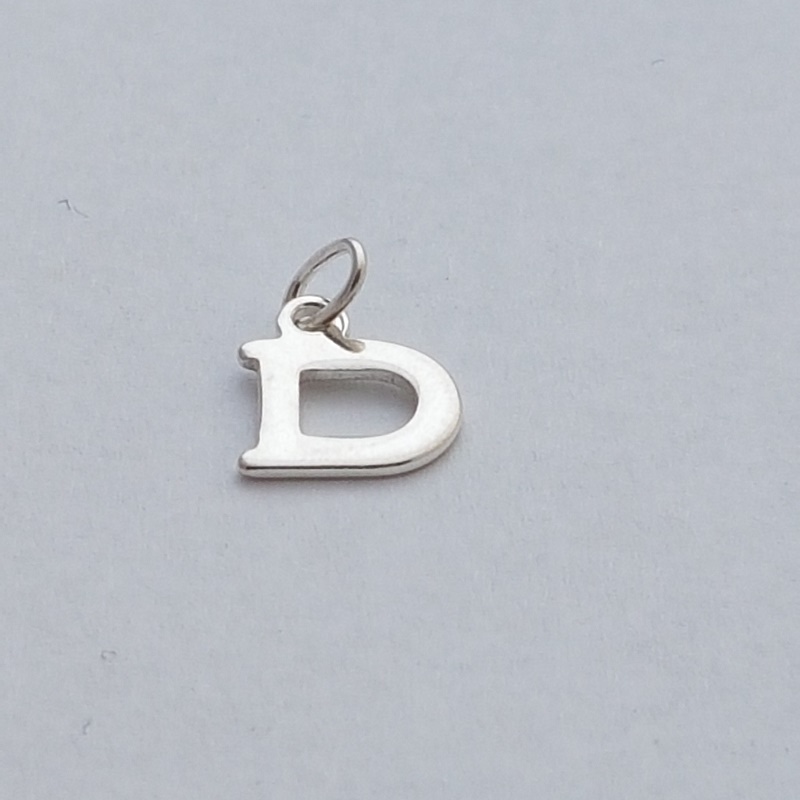 Stříbrný přívěsek abeceda - písmeno B Stříbro unisex abeceda B